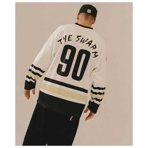 Grimey Ανδρική μακρυμάνικη μπλούζα The Swarm DC Shoes x Grimey Hockey Jersey